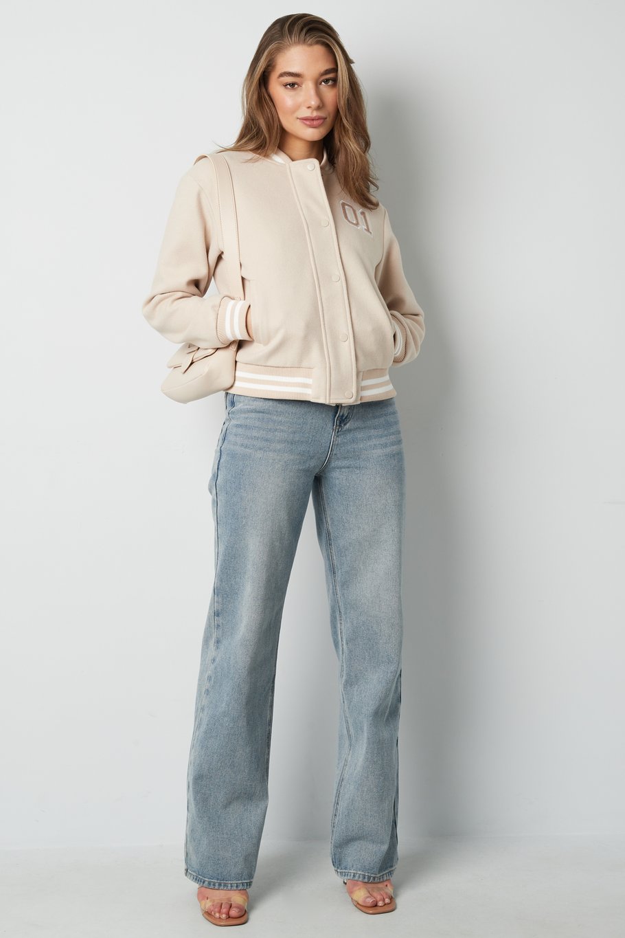 Bomber jacket sporty spice - Black Picture5